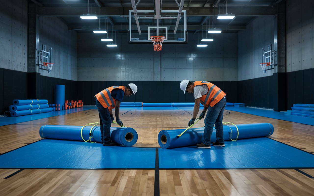 Konyada PVC Spor Salonu Zemin Kaplama: Performans ve Güvenlik